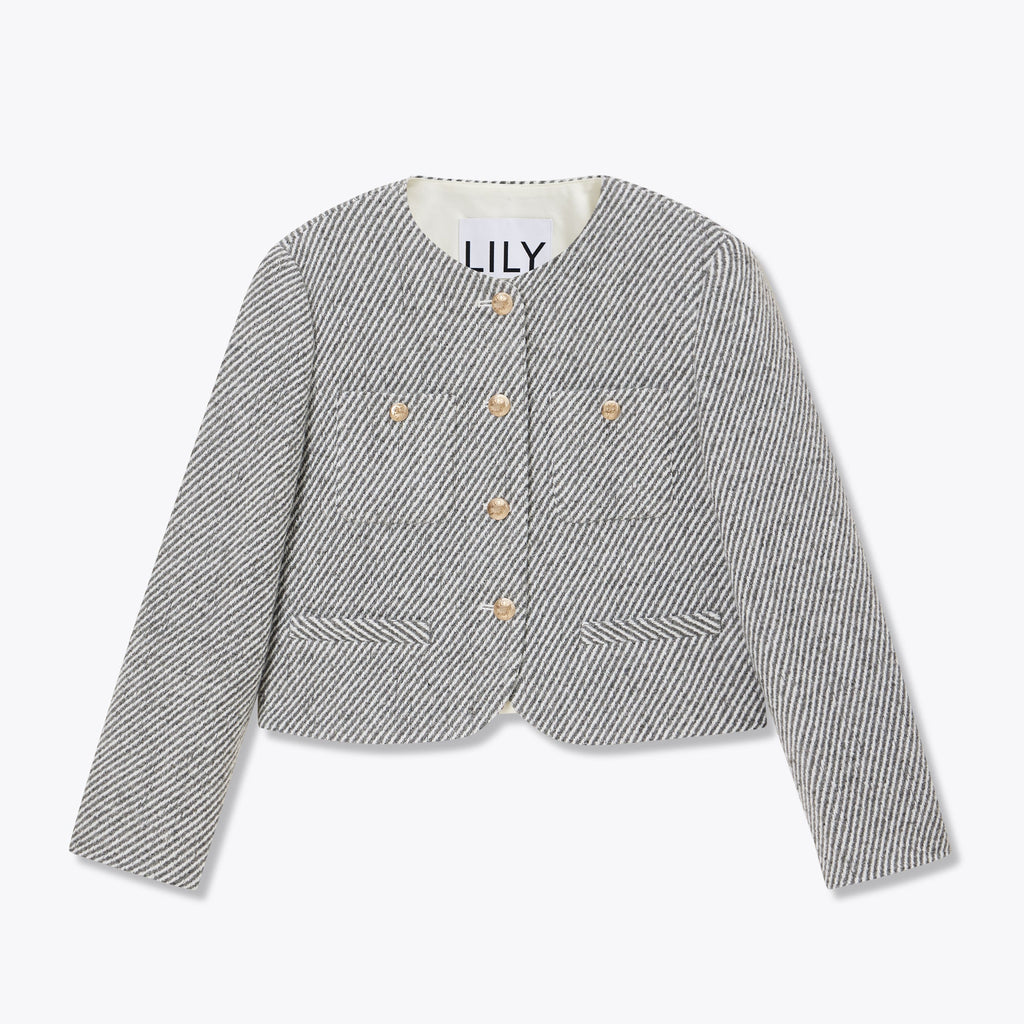 Lily - Veste - Gris Moyen