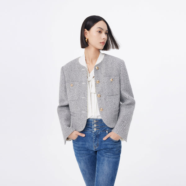 Lily - Veste - Gris Moyen