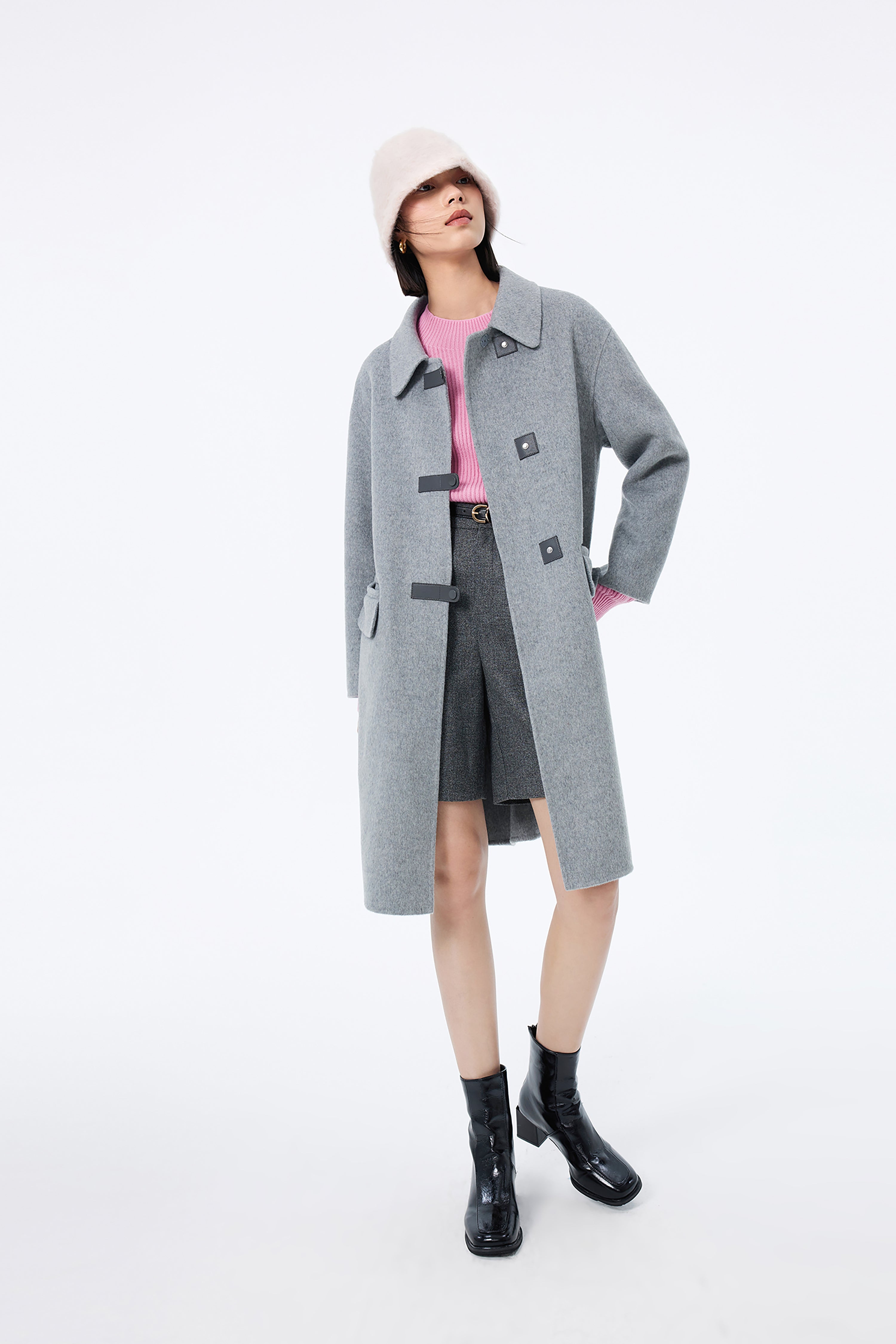 Lily - Manteau - Gris Clair