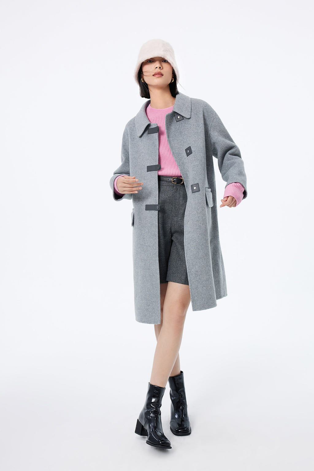 Lily - Manteau - Gris Clair