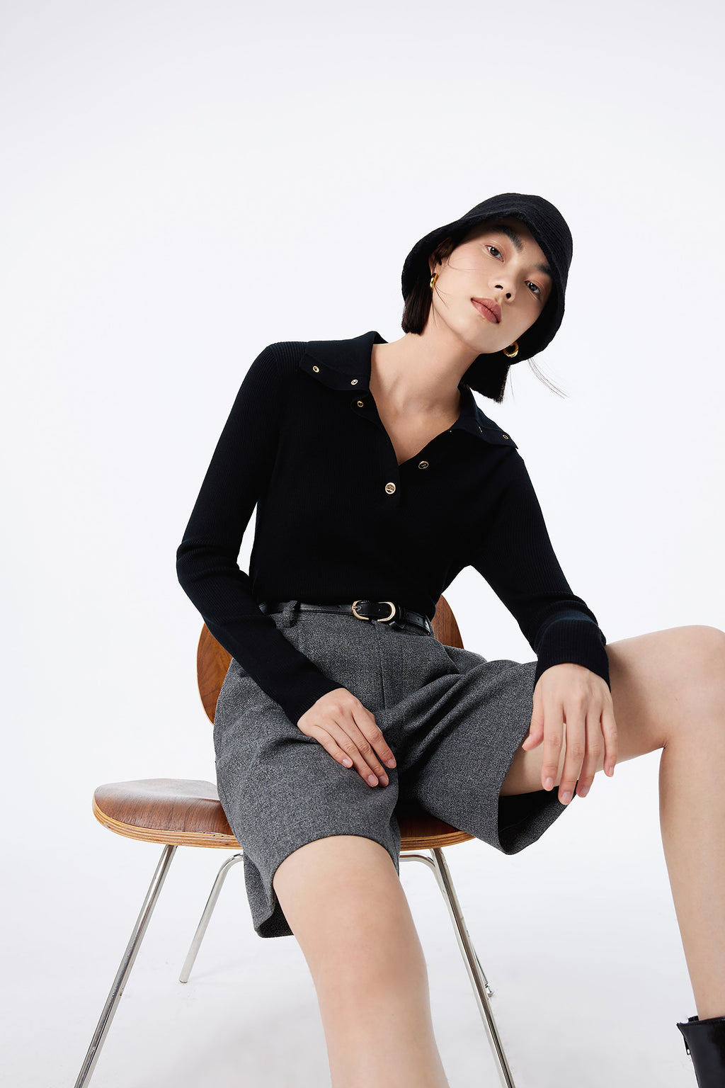 Lily - Pull - Noir
