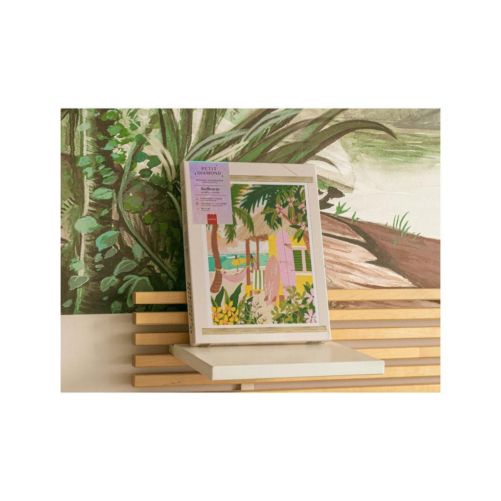 Coffret Petit Diamond - Diamond Painting Surfboards Par Julia Cornelius