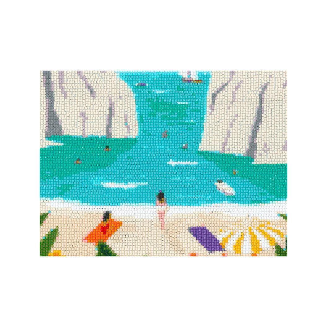 Coffret Petit Diamond - Diamond Painting Stiniva Beach Par Maja Tomljanovic