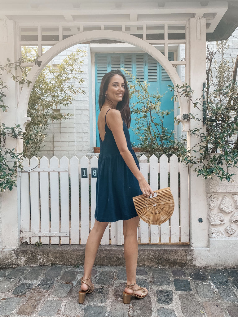 Robe Adèle Marine