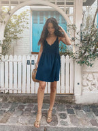 Robe Adèle Marine