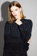 Chemise Tilda Vichy Tie And Dye Fabriquée En Italie