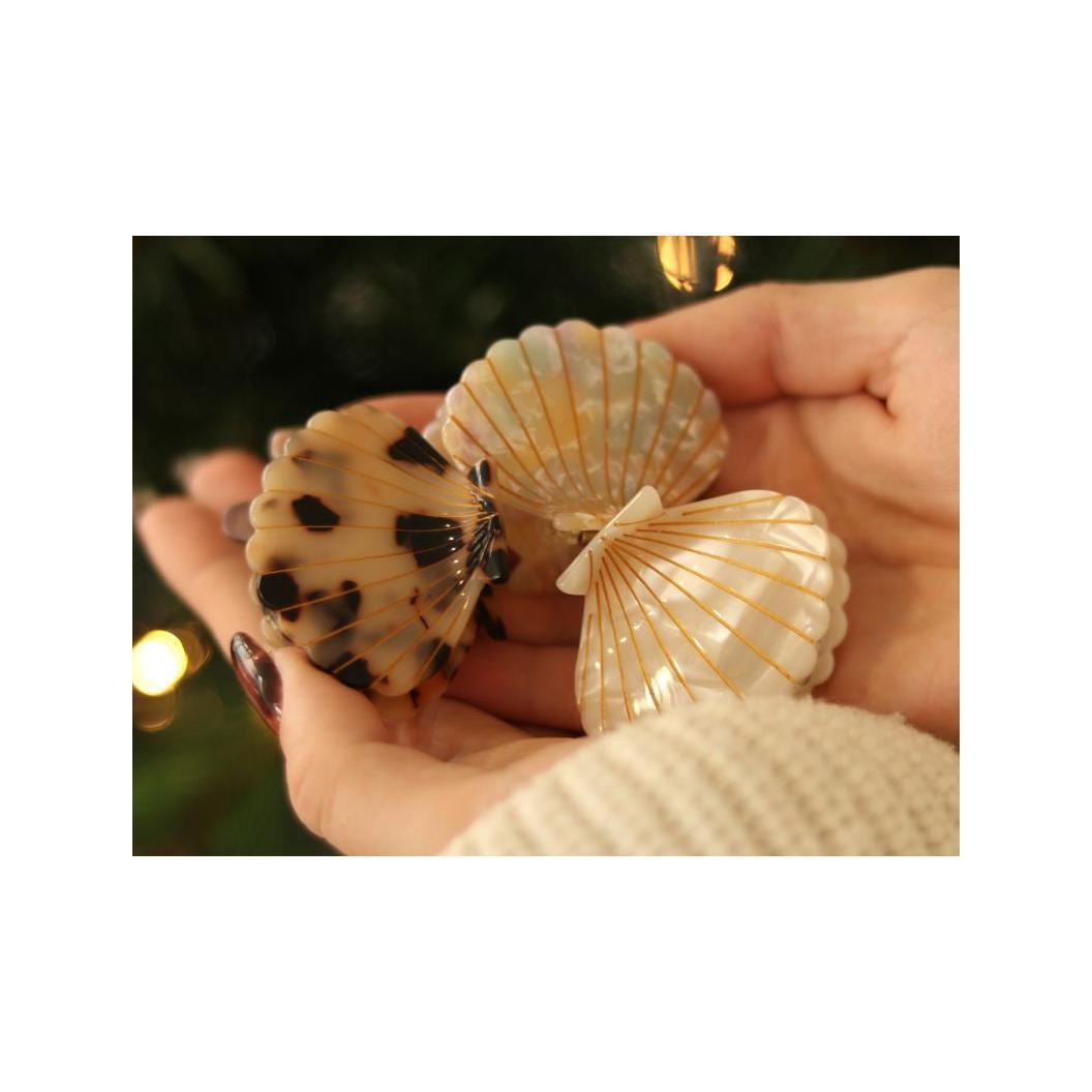 Pince À Cheveux Coquillage Écaille