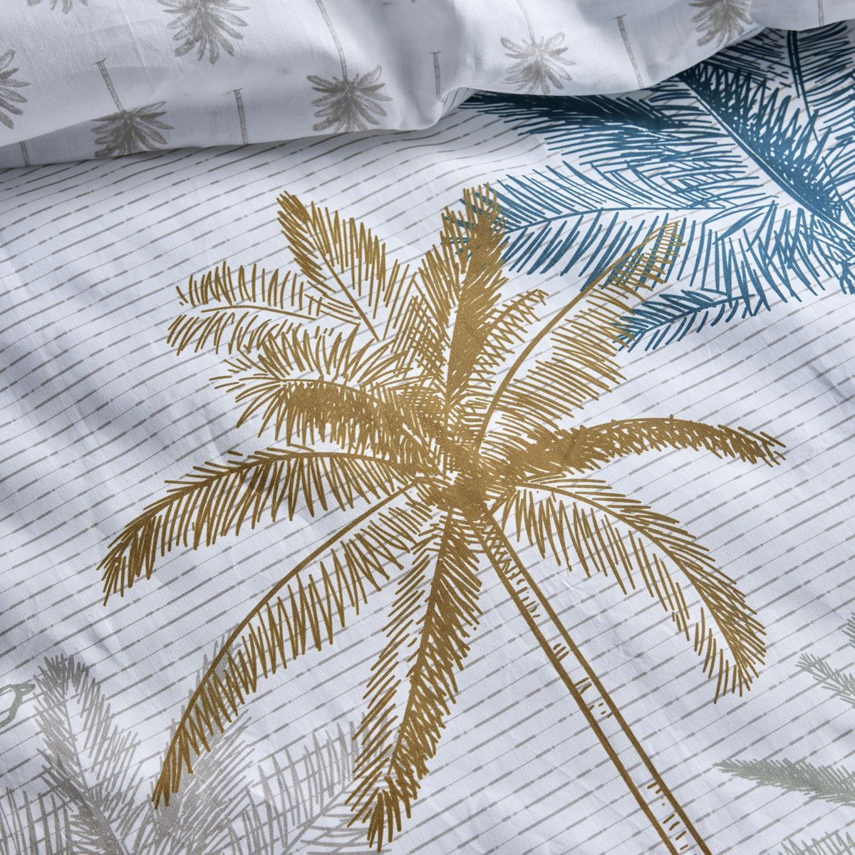 Sunshine - Parure De Lit Motif 16.3 - Craie