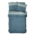 Percale Permanent Premium - Parure De Lit Tricolore Percale - Celadon
