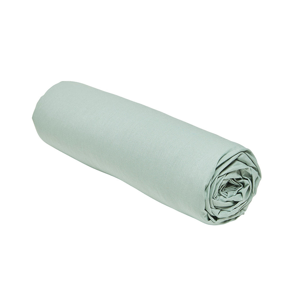 Percale Permanent Premium - Drap Housse Percale - Celadon