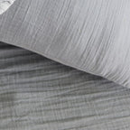 Gaze De Coton - Parure De Lit - Acier