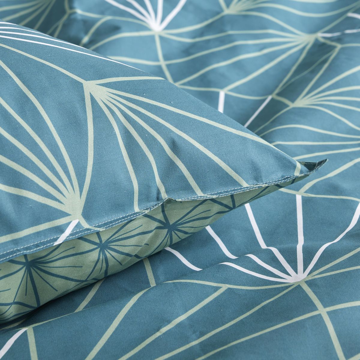Sunshine - Parure De Lit Hc2 Motif 0.13 - Bleu