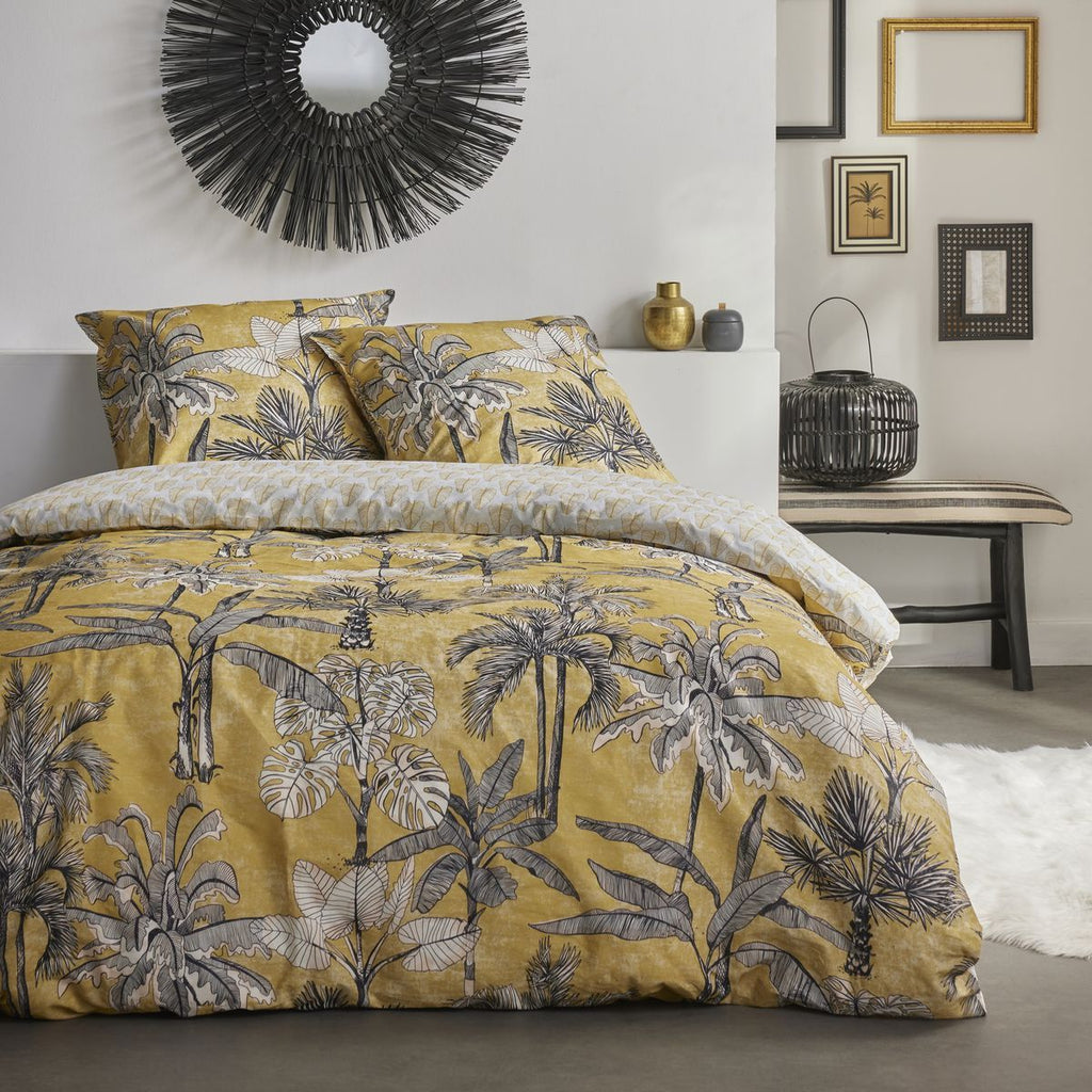 Sunshine - Parure De Lit Motif 0.15 - Ocre