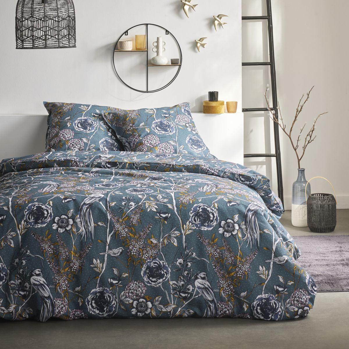 Sunshine - Parure De Lit Motif 0.19 - Bleu