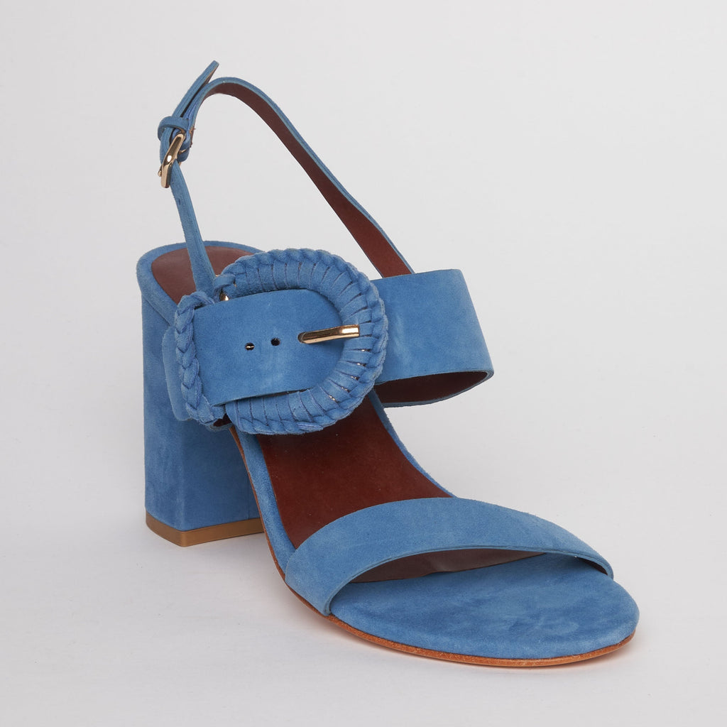 Sandales À Talons Carrie - Bleu Jean