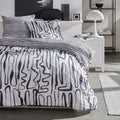 Sunshine - Parure De Lit Motif 17.31 - Noir