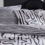 Sunshine - Parure De Lit Motif 17.31 - Noir