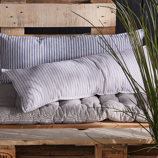 French Port - Coussin Chambray - Bleu