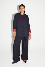 Blazer Ema Héritage Navy Fabriqué En Italie