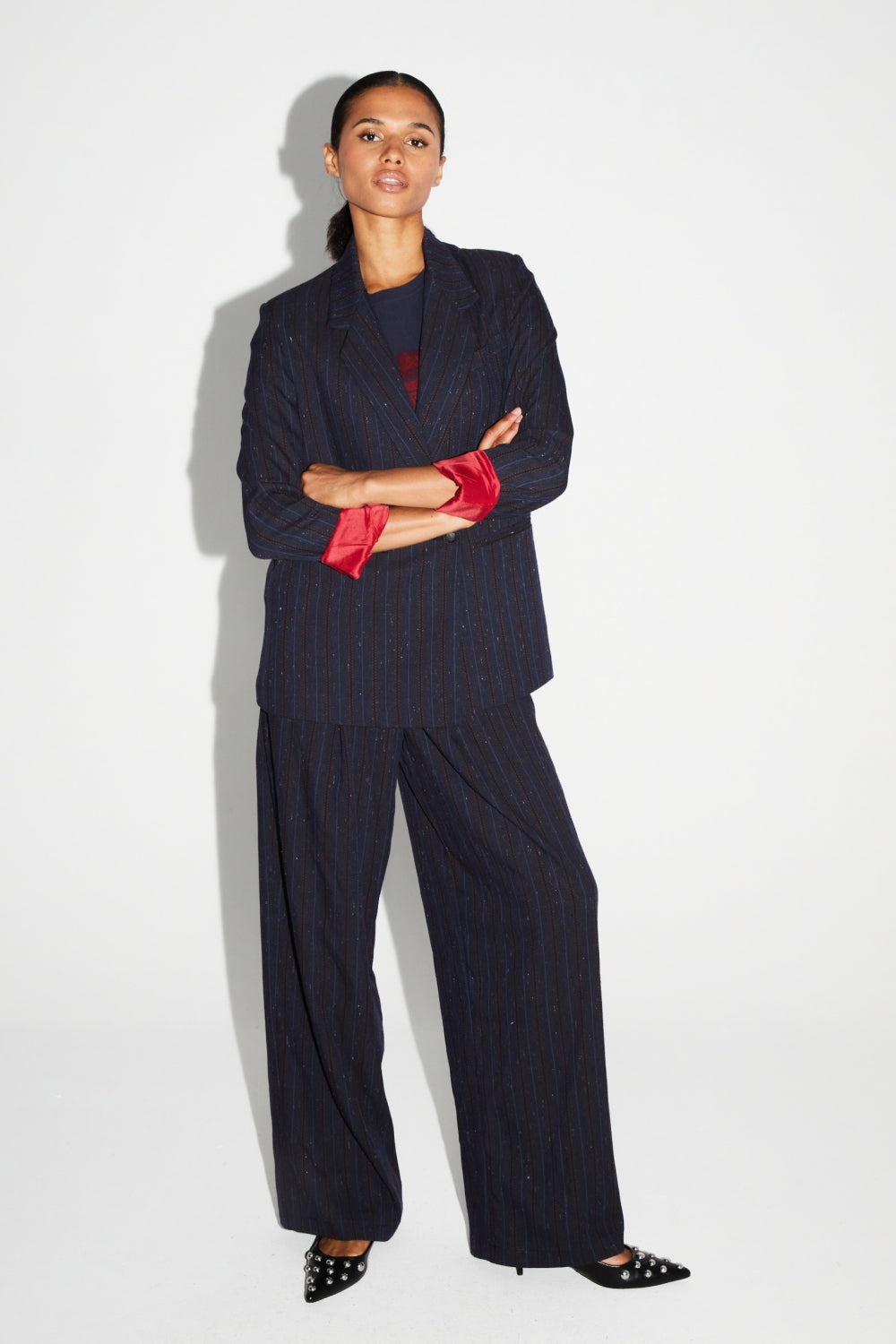Blazer Ema Héritage Navy Fabriqué En Italie