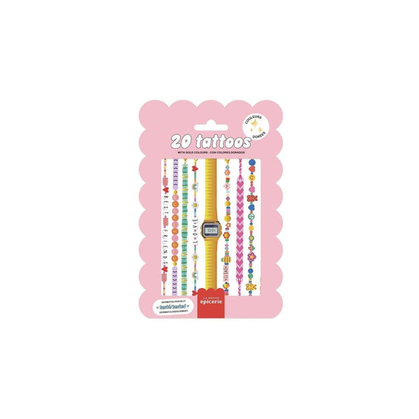 Pochette De 20 Tattoos - Bracelets