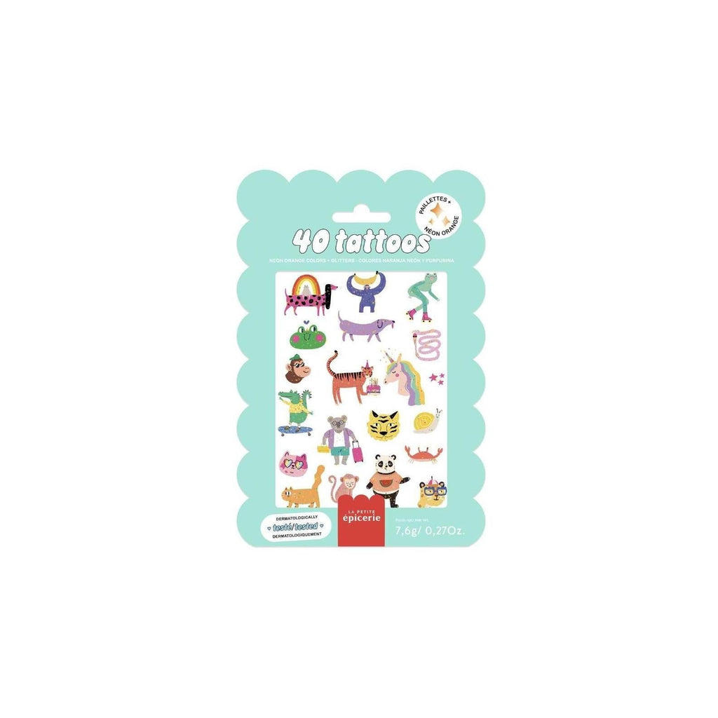 Pochette De 40 Tattoos - Cute Animals