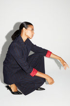Blazer Ema Héritage Navy Fabriqué En Italie