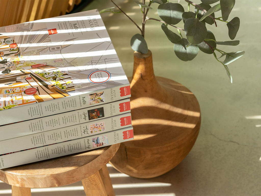 Coffret Peinture Au Numéro - Petit Pinceau Kyoto Par La Petite Epicerie