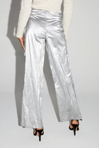Pantalon Cargo Nolan Mercurio Silver Fabriqué En Italie