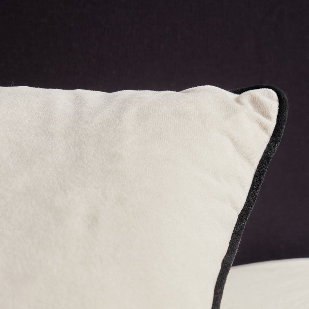 Matcha - Coussin Velour - Blanc