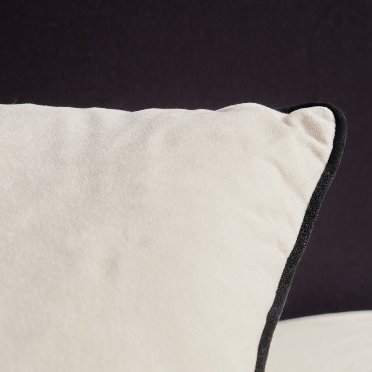 Matcha - Coussin Velour - Blanc