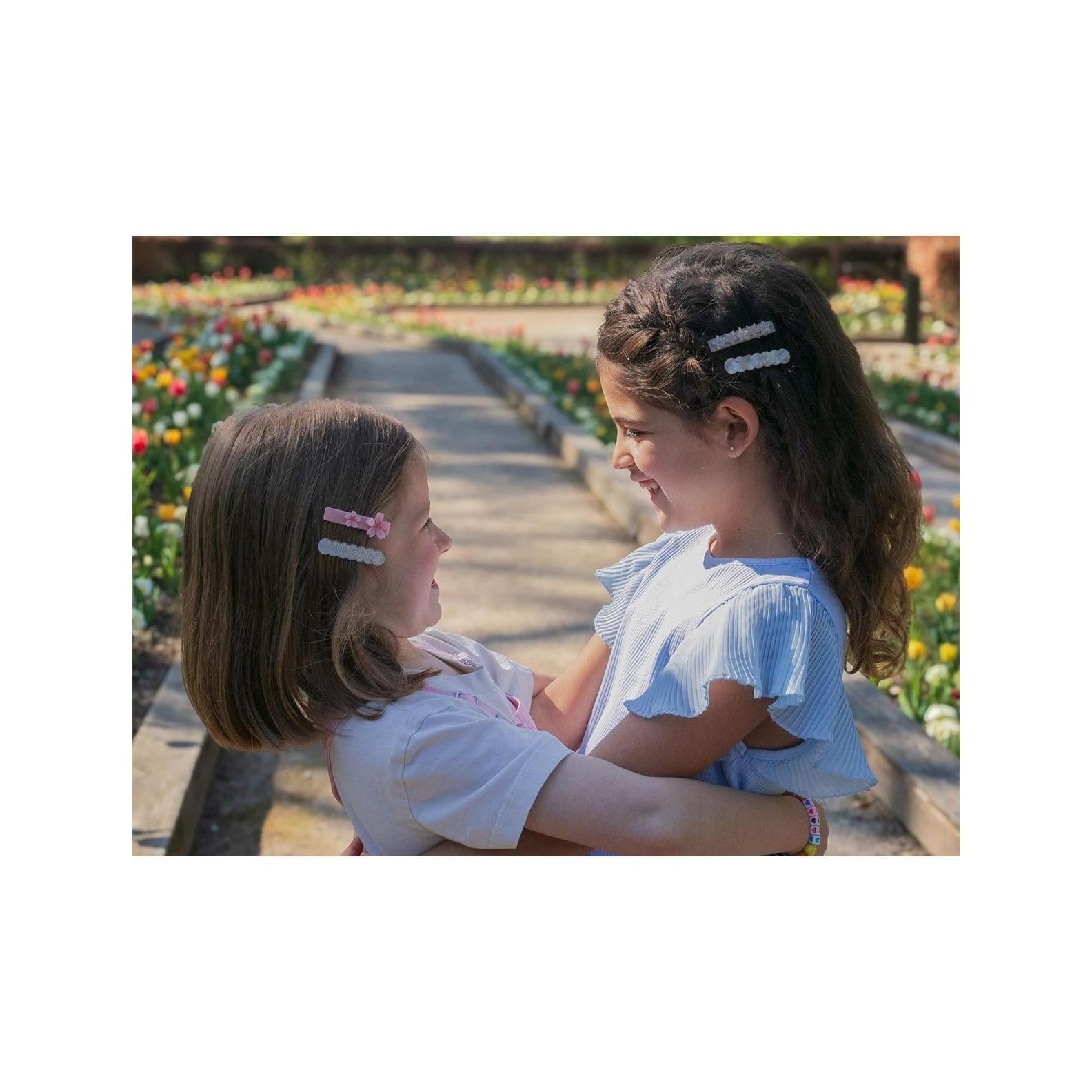 Barrette Cheveux - Fleur Mint
