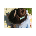 Barrette Cheveux - Fleur Mint