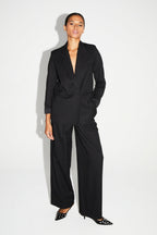 Pantalon Astrid Noir Eclat Fabriqué En Italie