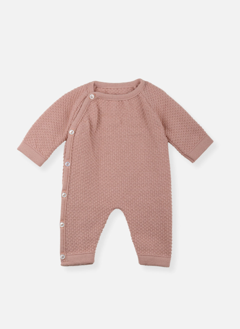 Combinaison Nid D'Abeille - Rose Misty