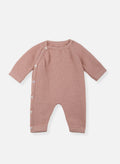 Combinaison Nid D'Abeille - Rose Misty