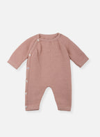 Combinaison Nid D'Abeille - Rose Misty