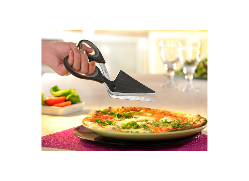 Pezzo - Ciseaux À Pizza - Noir/Argent