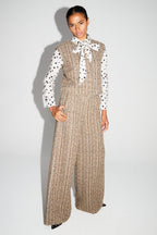Veste Sans Manche Arielle Tweed Kimolos Fabriquée En Italie
