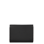 porte-monnaie - saffiano signature #couleur_noir