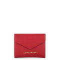 porte-monnaie - saffiano signature #couleur_rouge