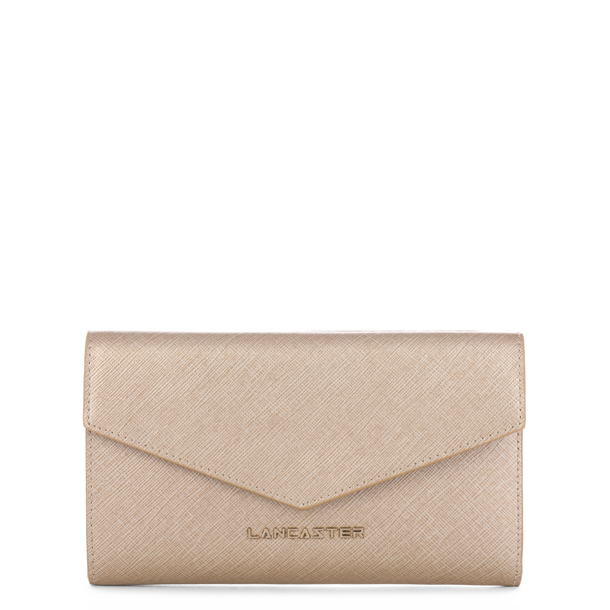 compagnon dos à dos - saffiano signature #couleur_champagne