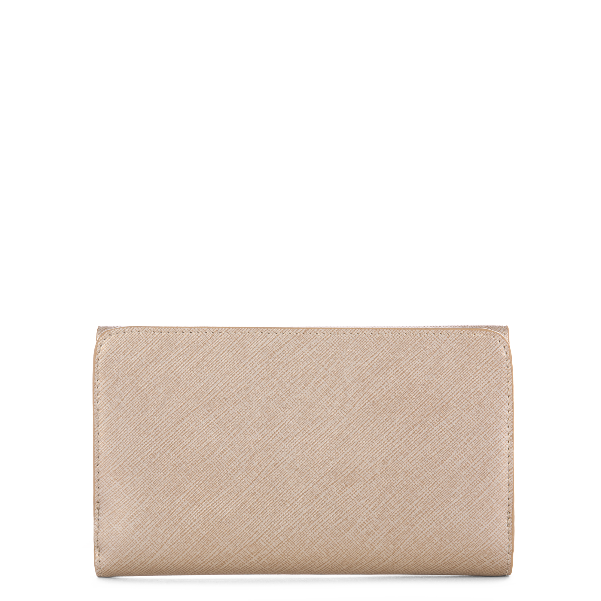 compagnon dos à dos - saffiano signature #couleur_champagne