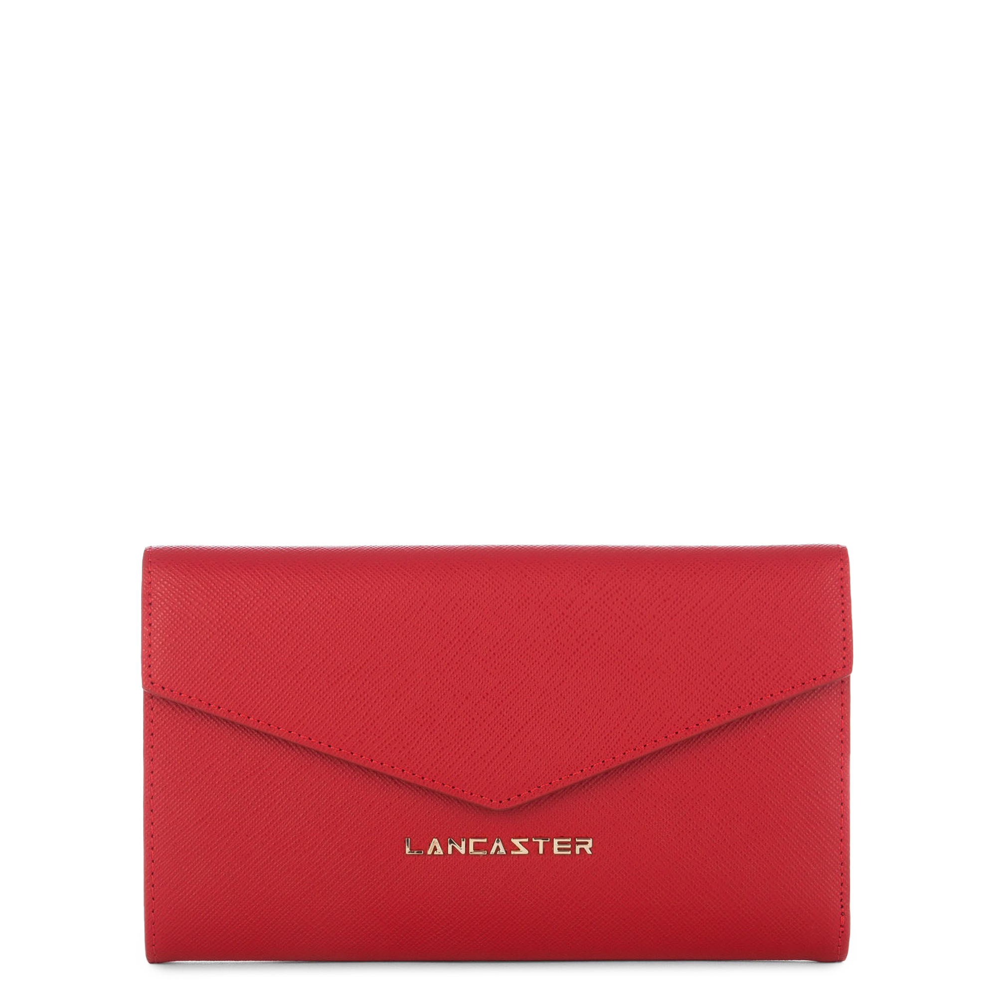 compagnon dos à dos - saffiano signature #couleur_rouge