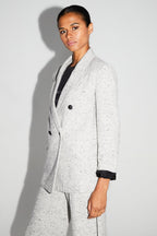 Blazer Ema Laine Granito Fabriqué En Italie