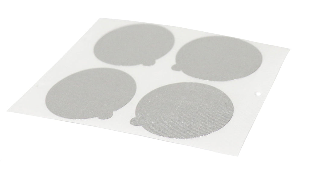 Conscio - 80 Opercules Autocollantes De Rechange Pour Capsules - Aluminium - Blanc