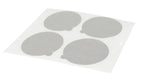 Conscio - 80 Opercules Autocollantes De Rechange Pour Capsules - Aluminium - Blanc