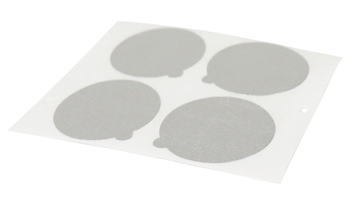 Conscio - 80 Opercules Autocollantes De Rechange Pour Capsules - Aluminium - Blanc