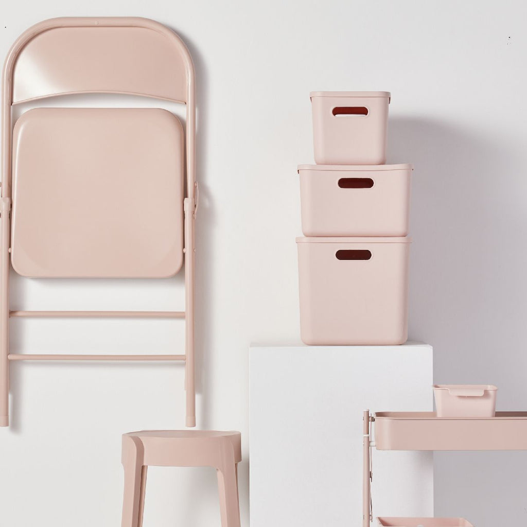 Panier De Rangement - Rose