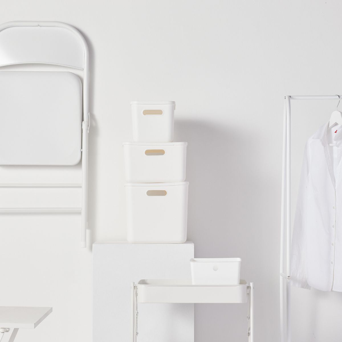 Panier De Rangement - Blanc